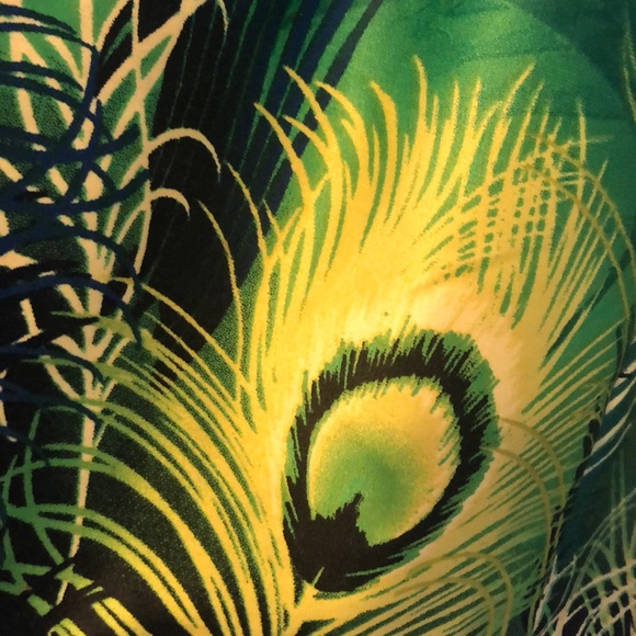 Peacock Party Dress - Picture 3 of 3